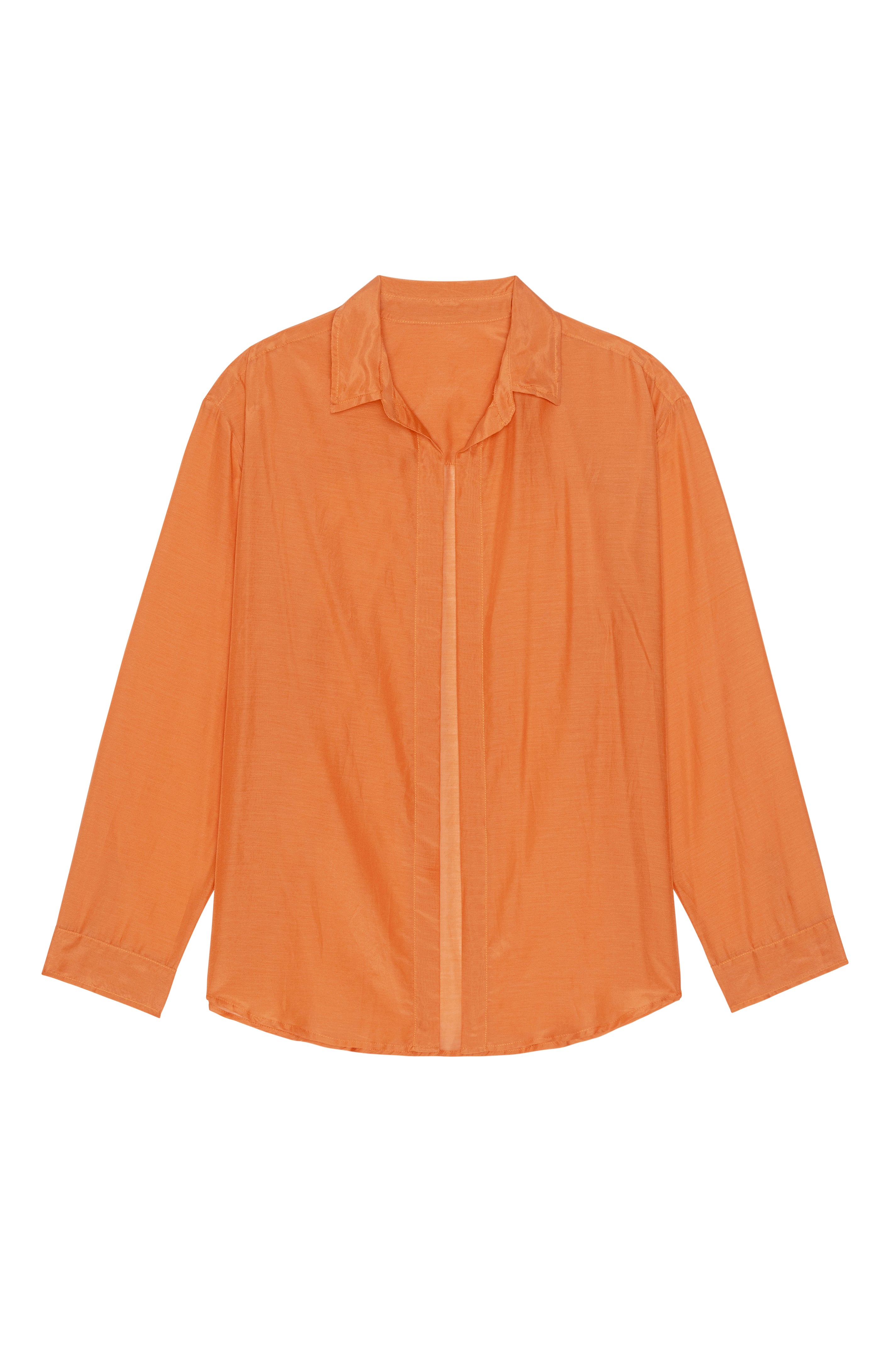 The Silk Cotton Sheer Shirt