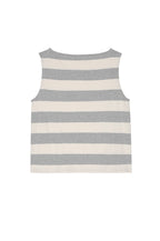 The Jersey Stripe Boatneck Tank