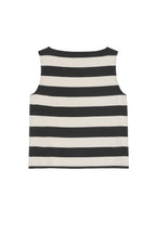 The Jersey Stripe Boatneck Tank