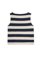 The Jersey Stripe Boatneck Tank