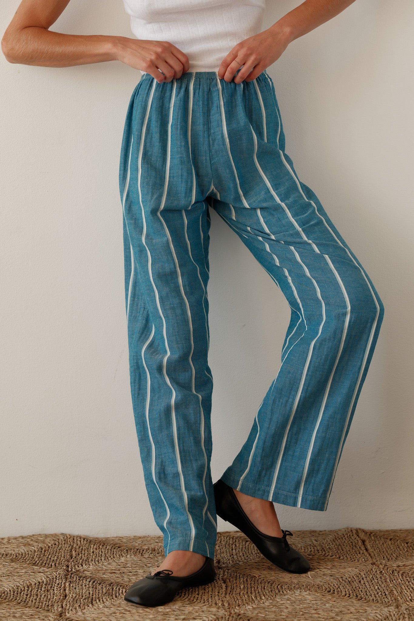 The Simple Folk buying Desert Stripe Valley Trousers