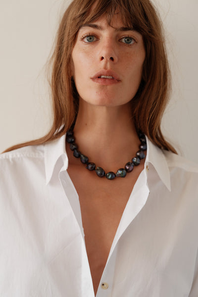 The June Black Pearl Choker