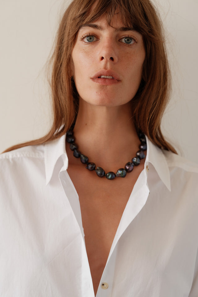 The June Black Pearl Choker