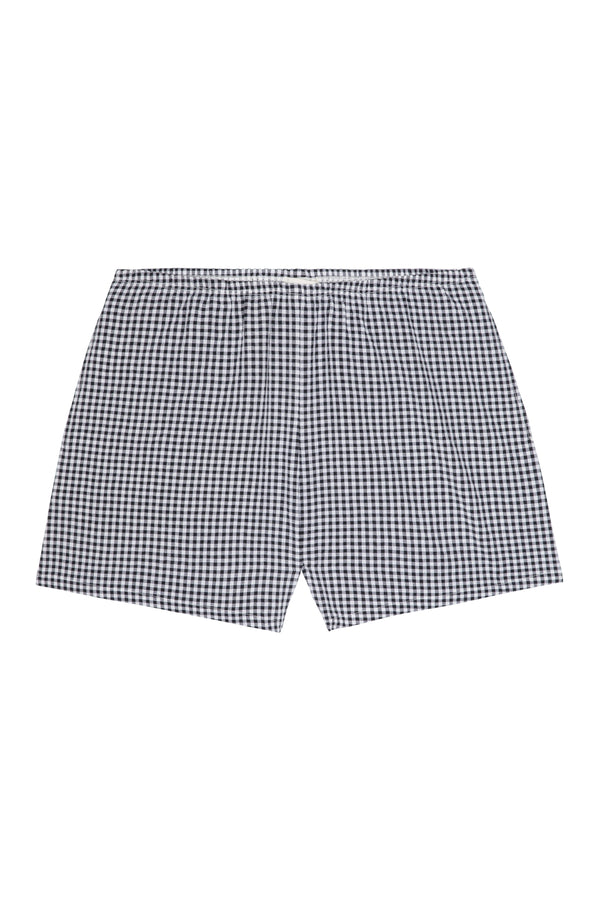 The Cotton Gingham Tap Short
