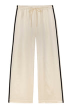 The Silk Stripe Crop Pant