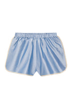 The Silk Taffeta Racer Stripe Short
