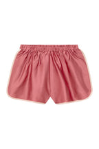 The Silk Taffeta Racer Stripe Short
