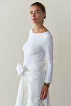The Baby Rib Boat Neck