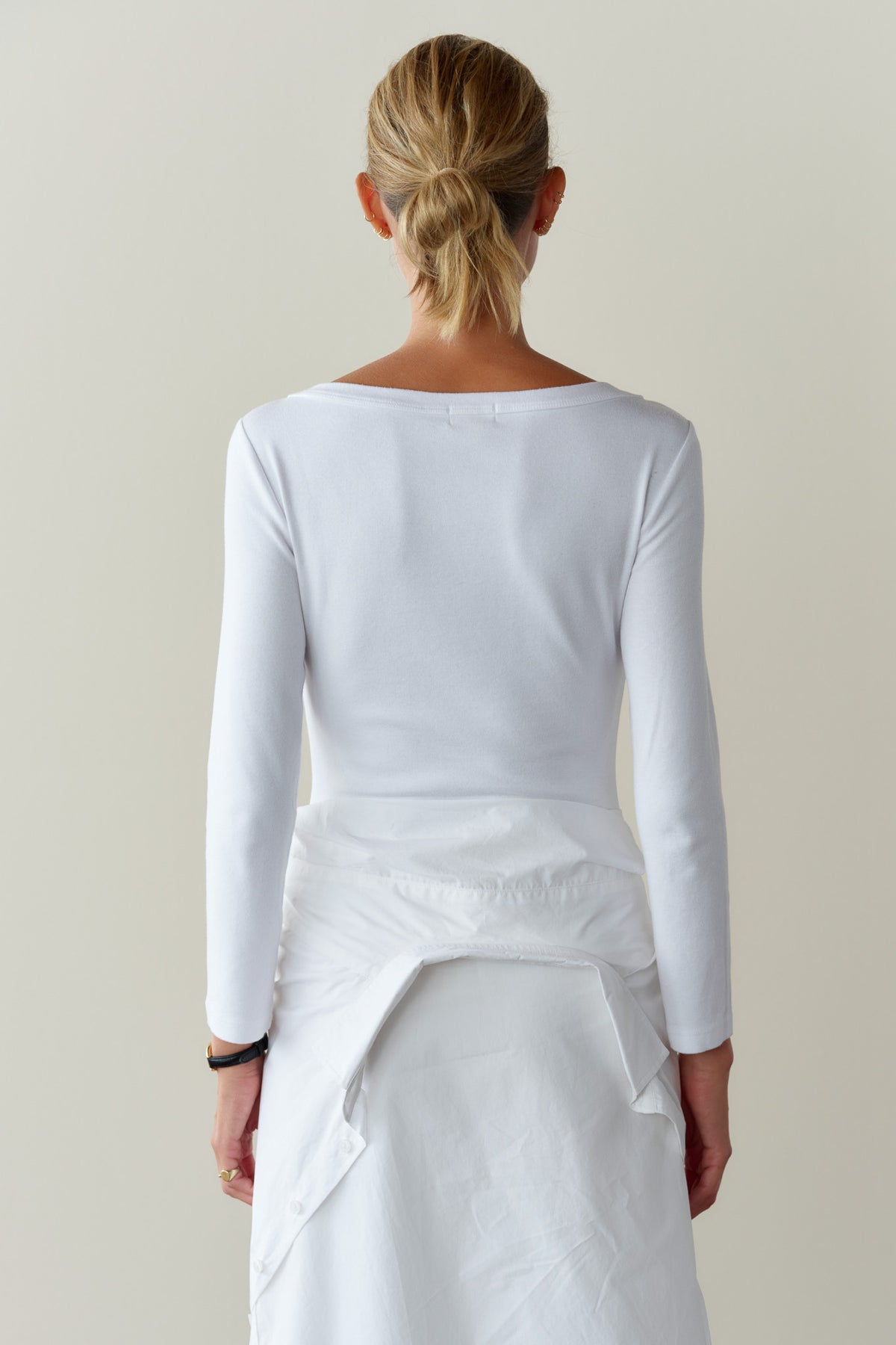 The Baby Rib Boat Neck