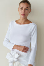 The Baby Rib Boat Neck