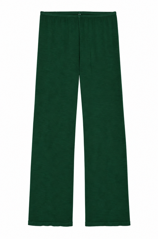 The Baby Rib Scallop Pant