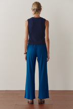 The Baby Rib Scallop Pant