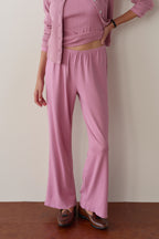 The Baby Rib Scallop Pant