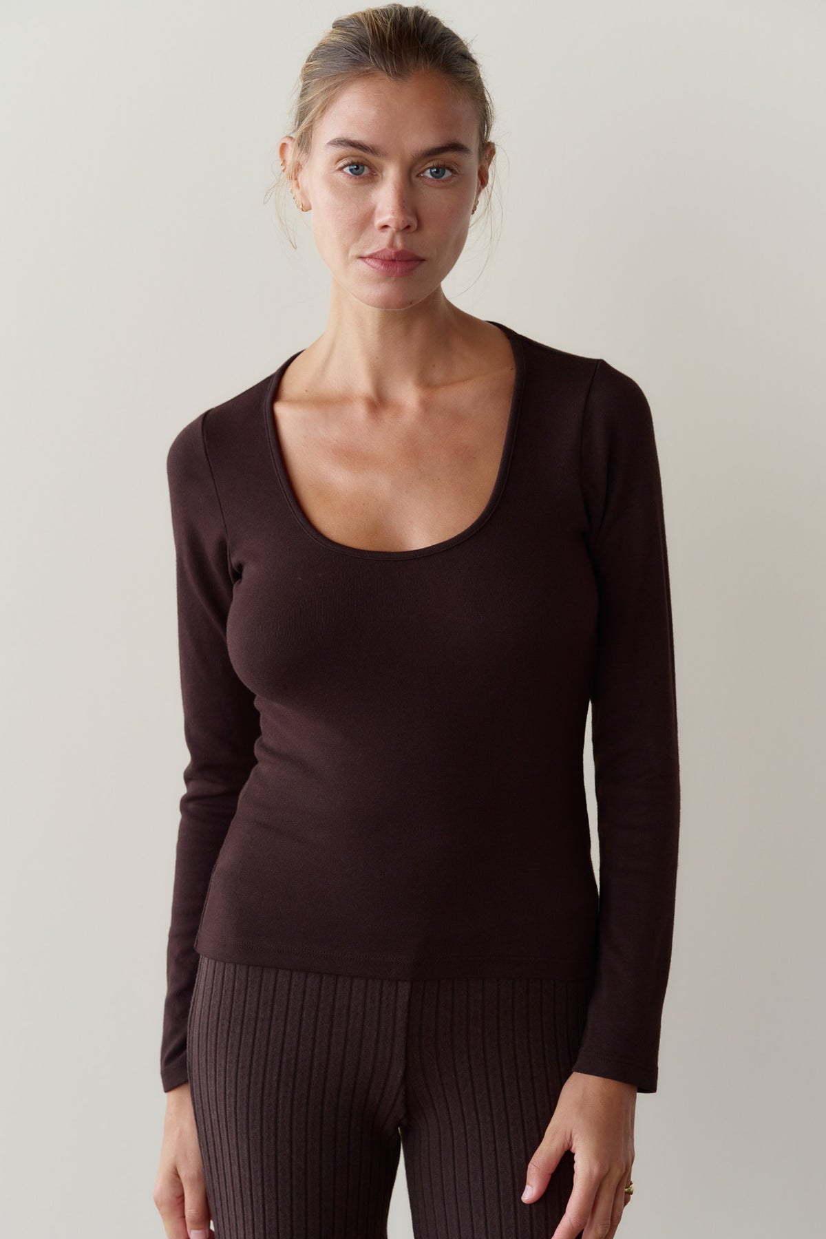The Baby Rib Scoop Neck