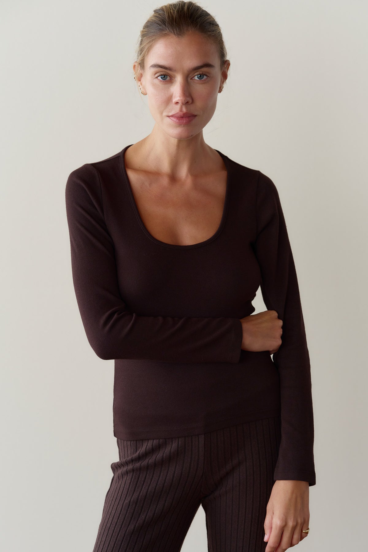The Baby Rib Scoop Neck