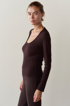 The Baby Rib Scoop Neck