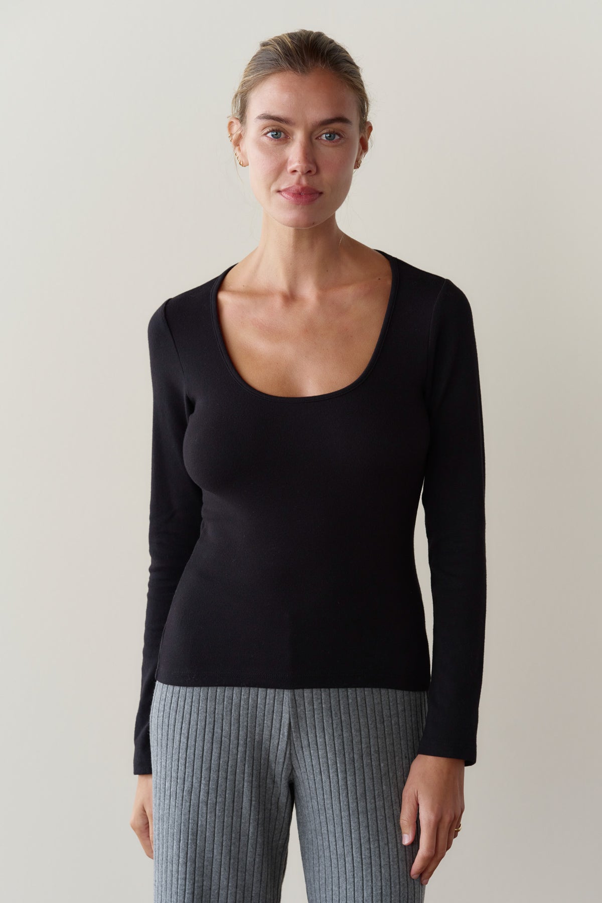 The Baby Rib Scoop Neck