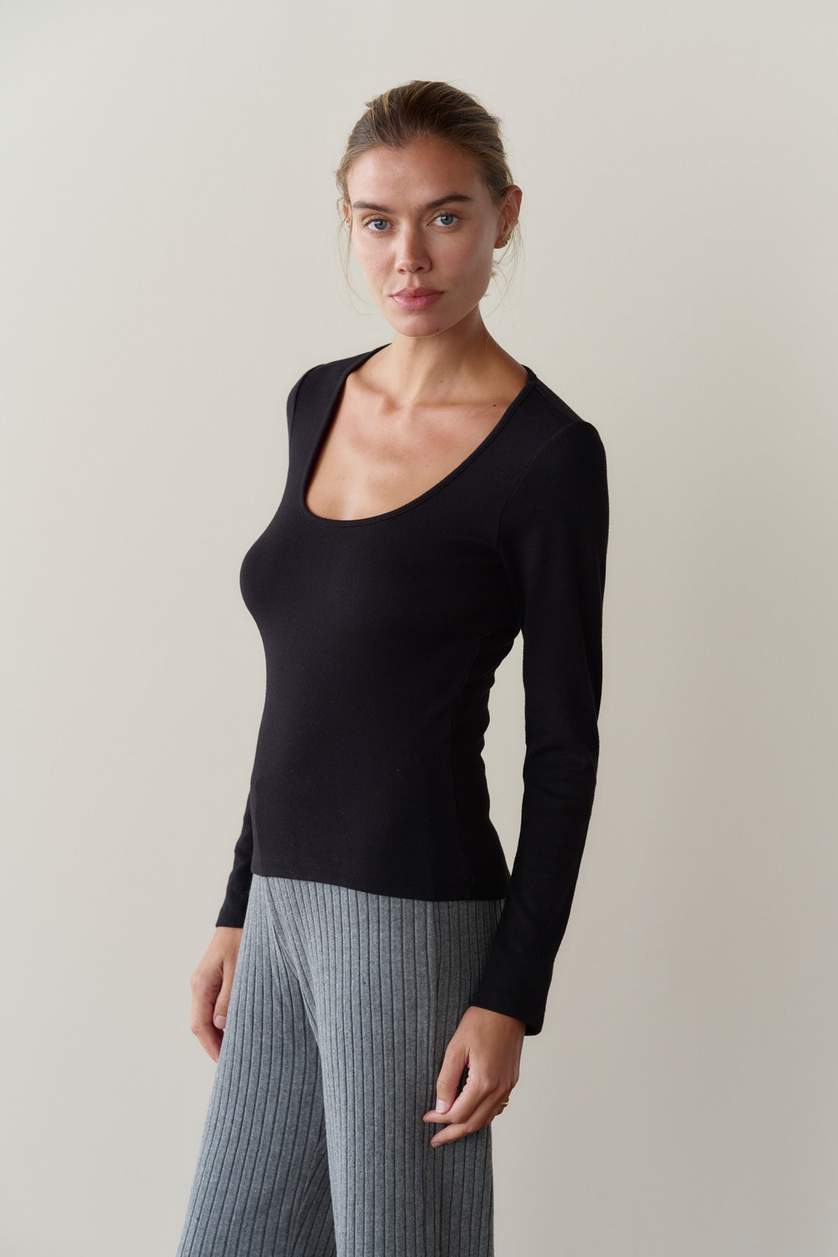 The Baby Rib Scoop Neck