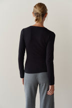 The Baby Rib Scoop Neck
