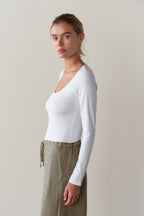 The Baby Rib Scoop Neck