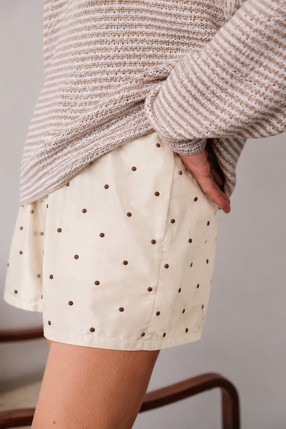 The Silk Taffeta Tap Short