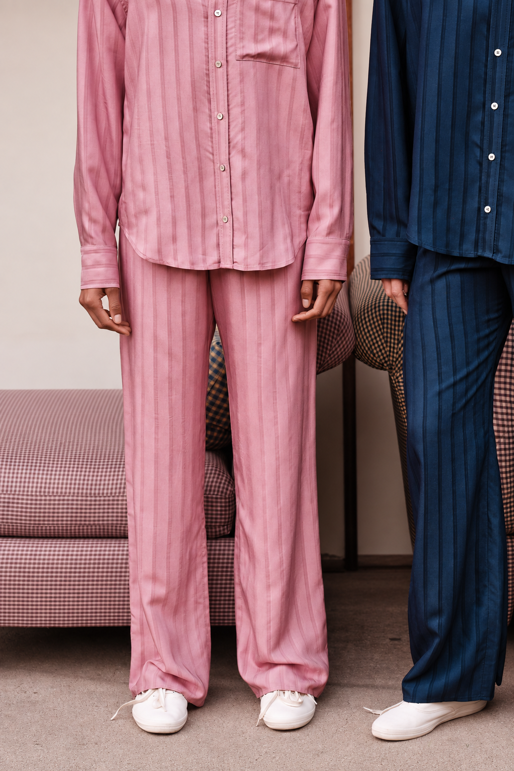 The Shadow Stripe Simple Pant