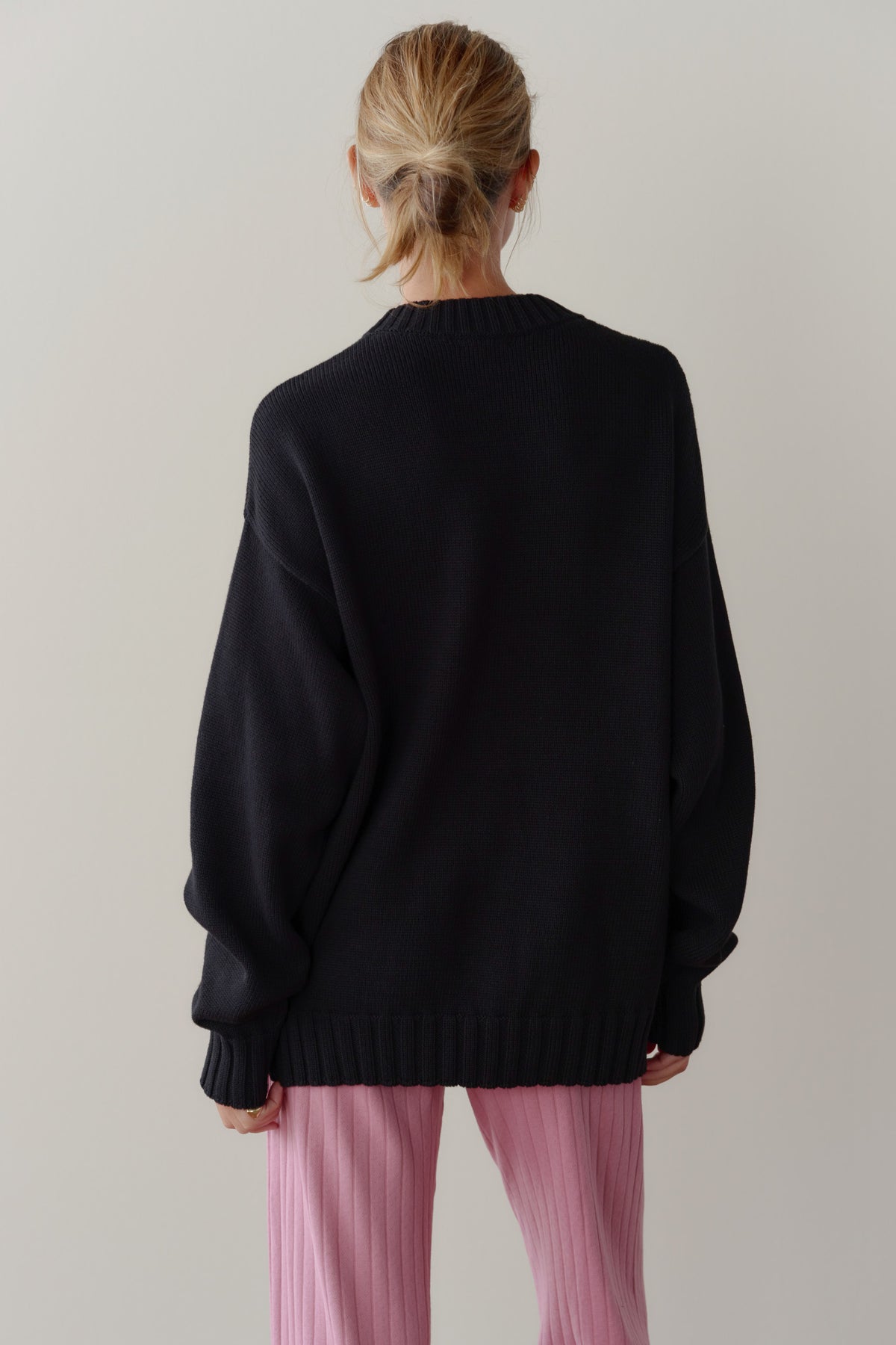 The Heavy Cotton Knit Crewneck Sweater