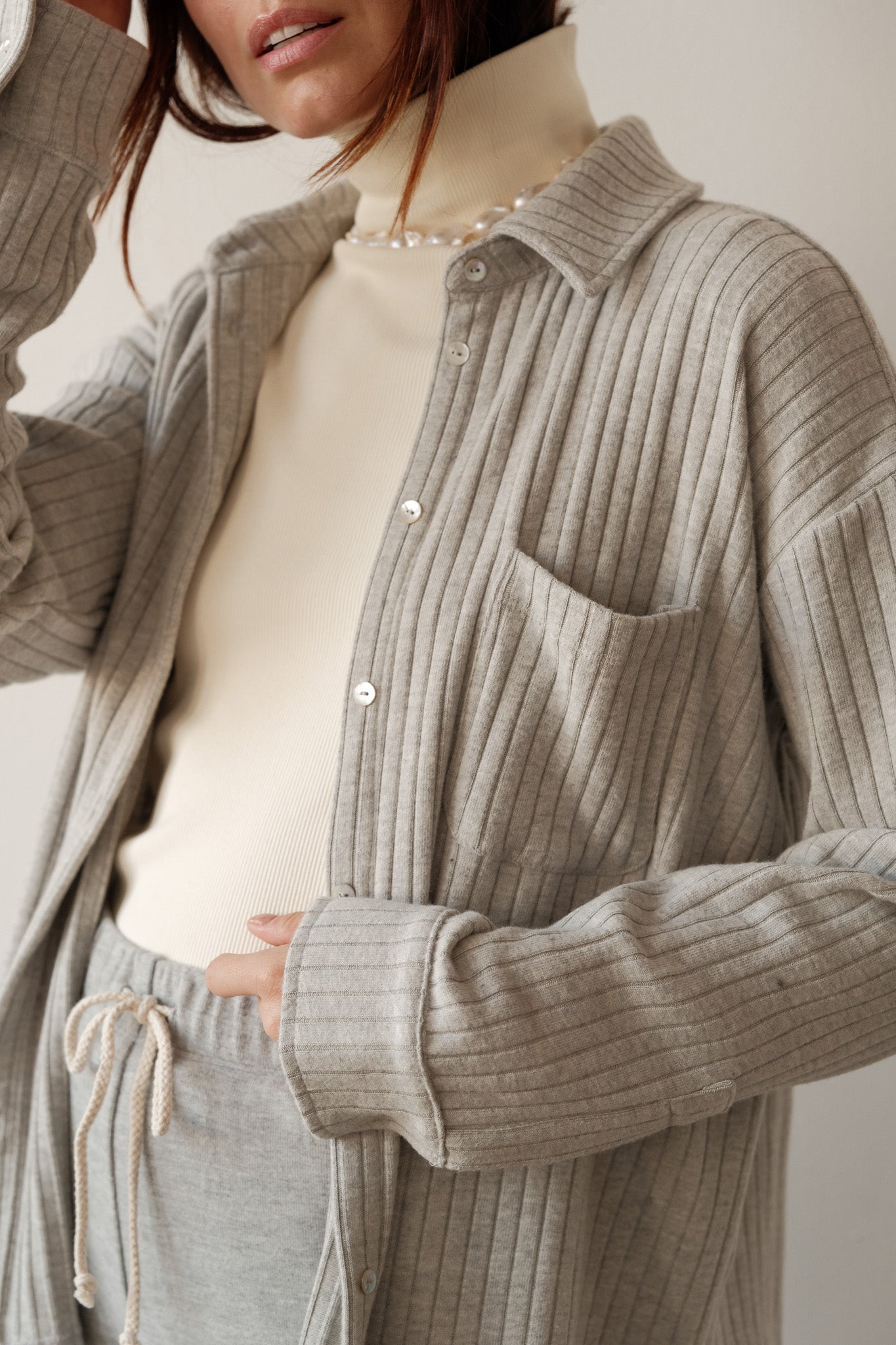 The Sweater Rib Button Down