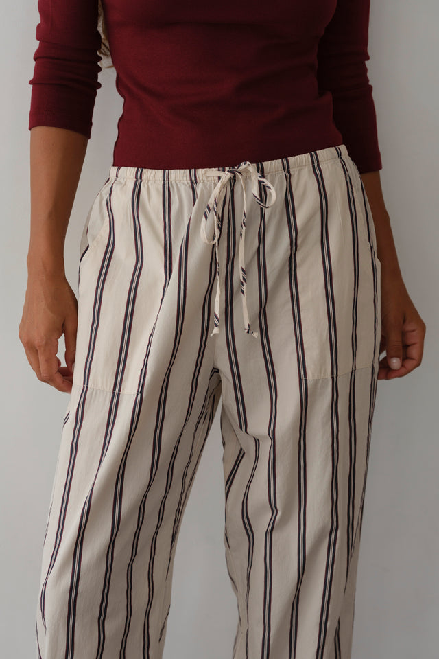 The Pop Stripe Drawstring Pant