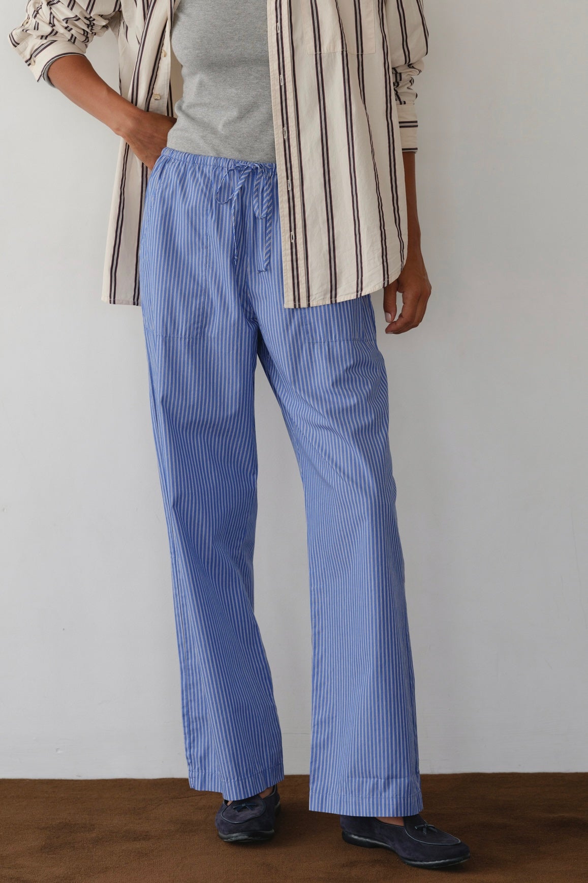 The Pop Stripe Drawstring Pant
