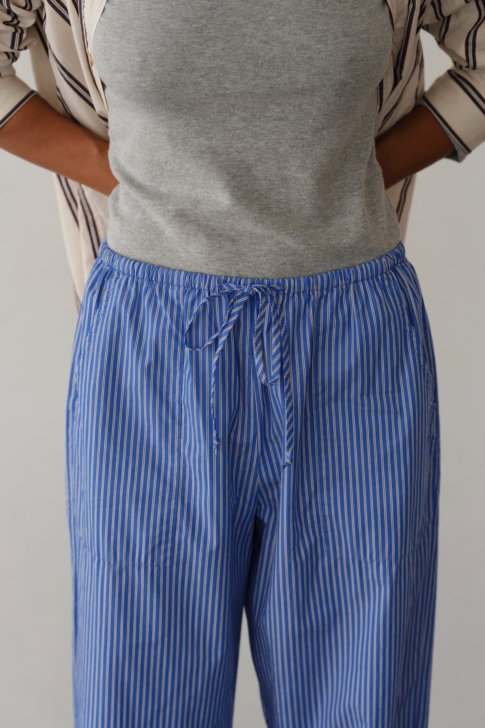 The Pop Stripe Drawstring Pant