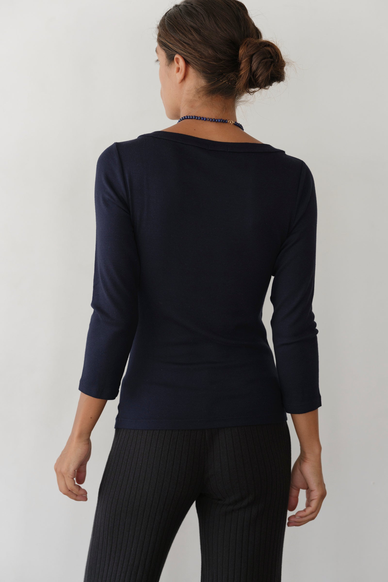 The Baby Rib Boat Neck