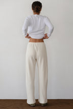 The Sweater Rib Simple Pant
