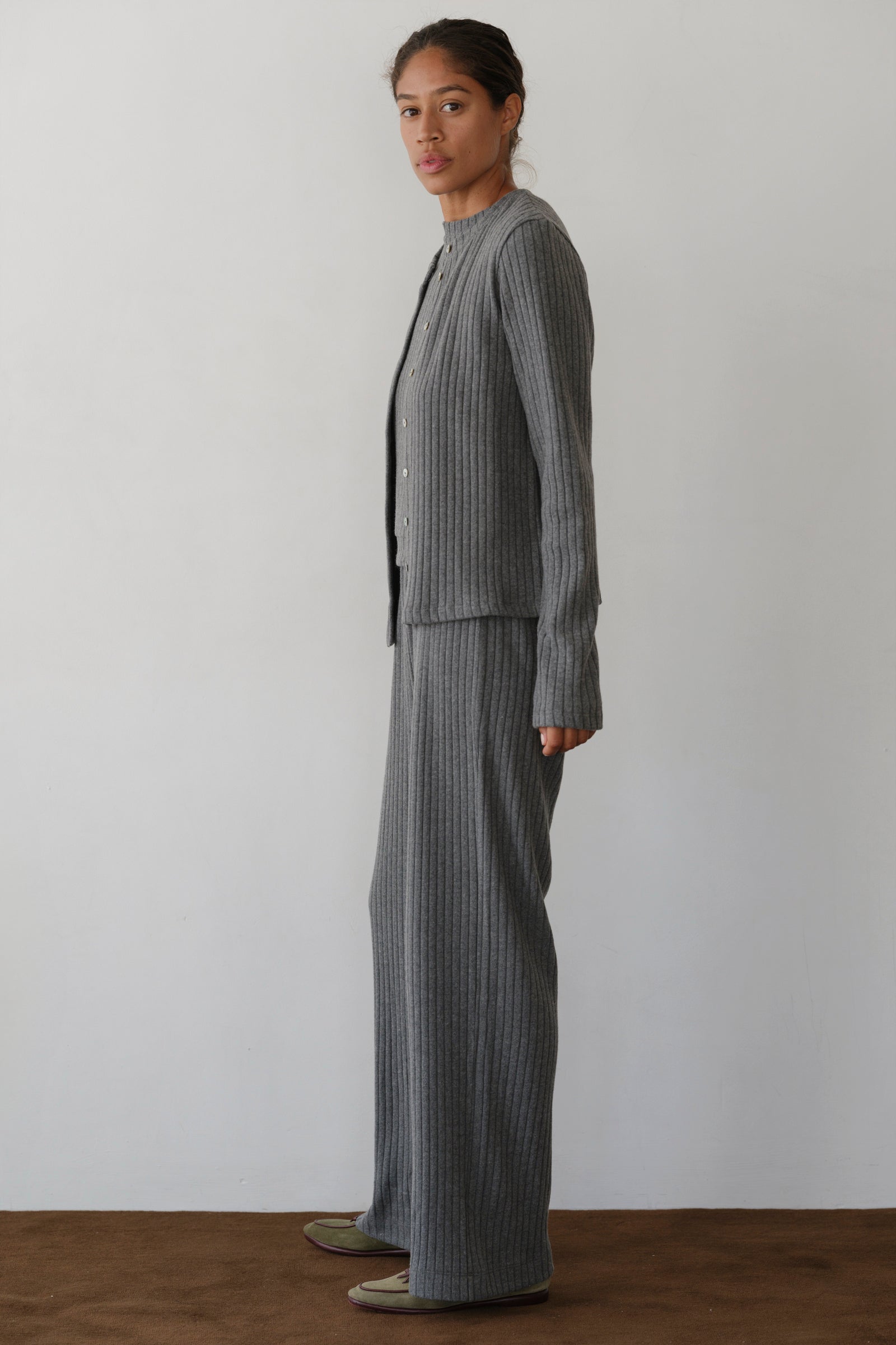 The Sweater Rib Simple Pant