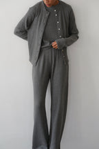 The Sweater Rib Simple Pant