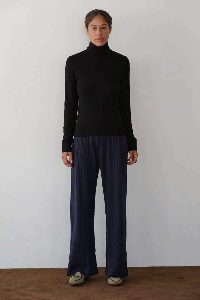 The Sweater Rib Simple Pant