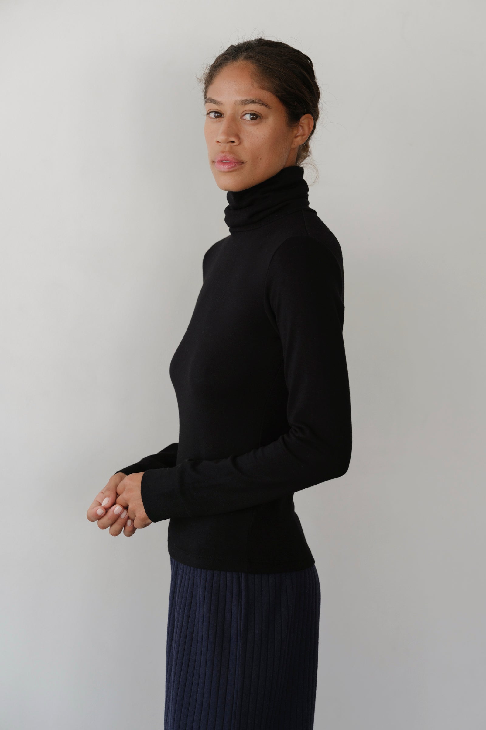 The Baby Rib Turtleneck