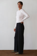 The Sweater Rib Simple Pant