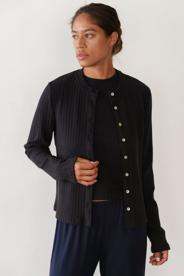 The Sweater Rib Cardi