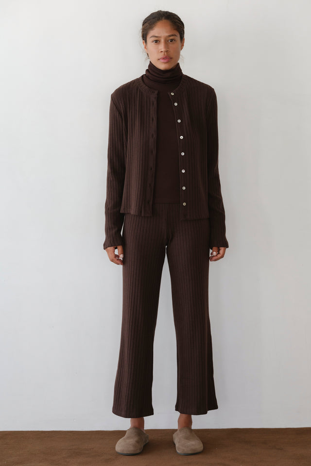 The Sweater Rib Kick Flare