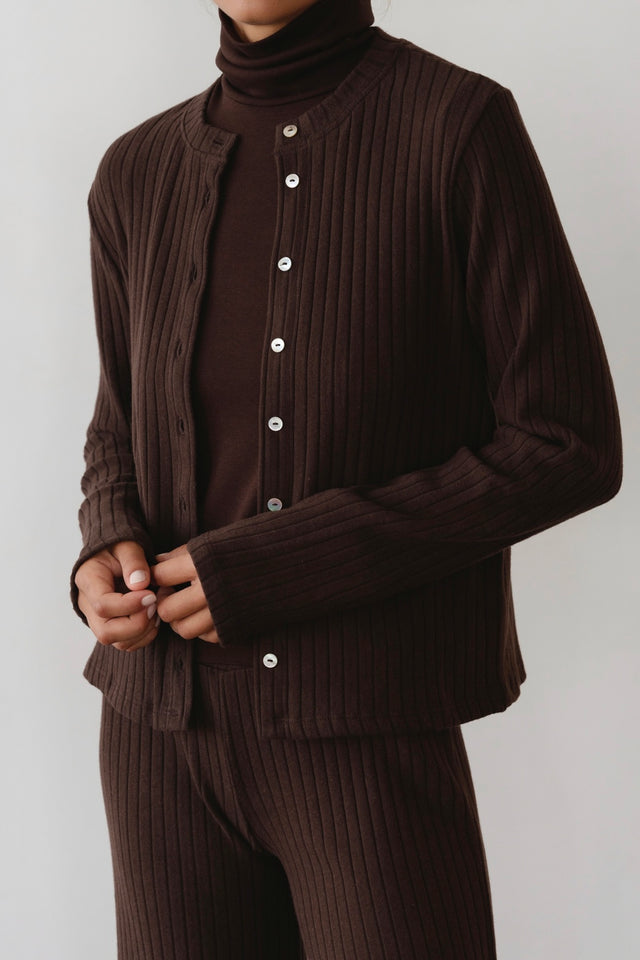 The Sweater Rib Cardi