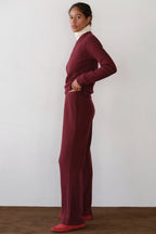 The Sweater Rib Simple Pant