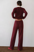 The Sweater Rib Simple Pant