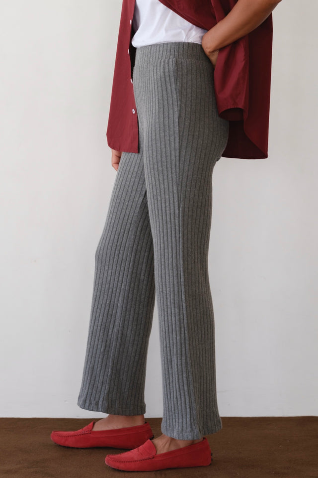 The Sweater Rib Kick Flare