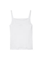 The Pointelle Square Neck Tank