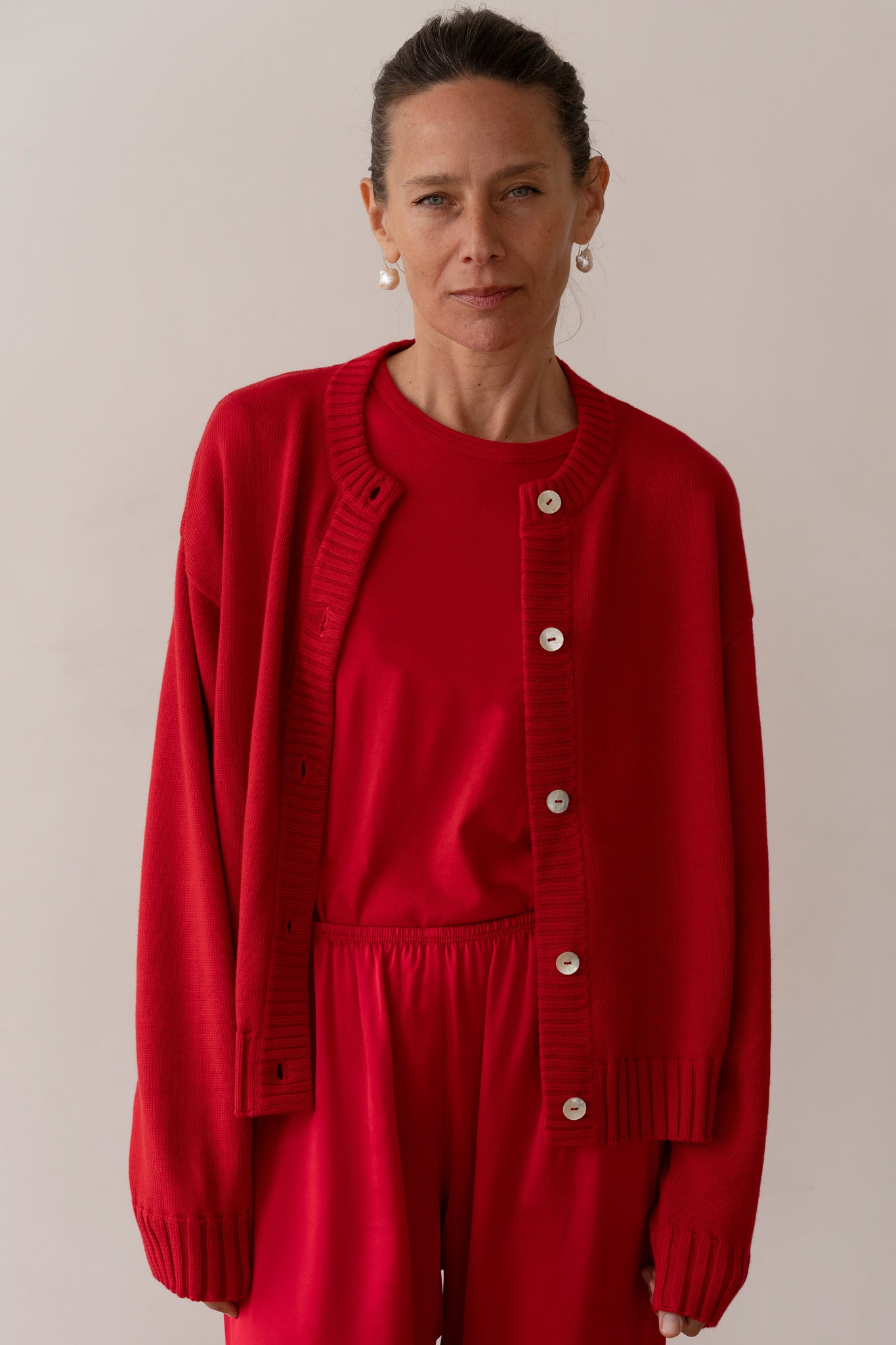 The Cotton Knit Cardigan