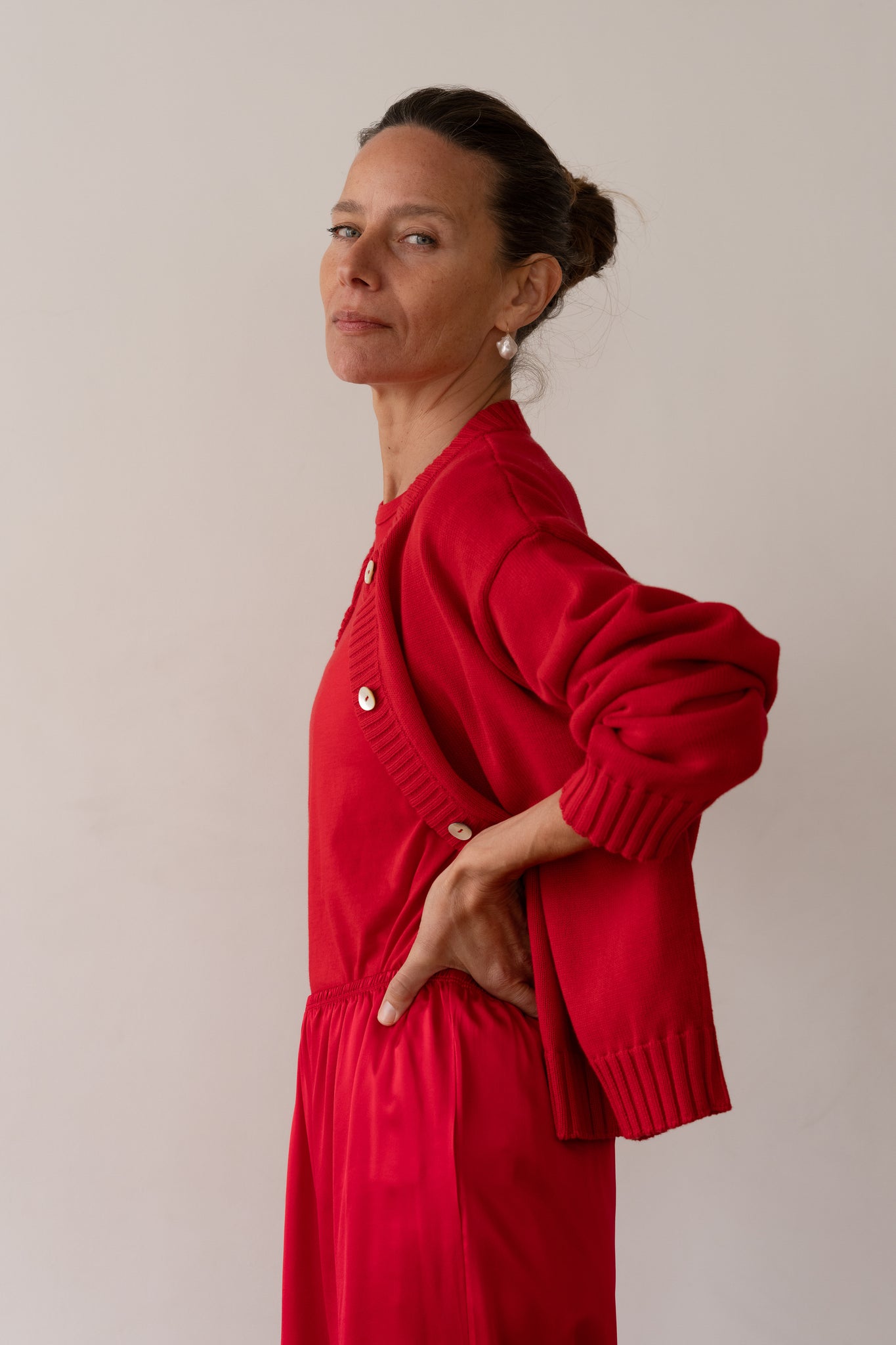 The Cotton Knit Cardigan