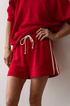 The Stripe Eco-Terry Short