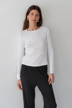 The Pointelle Long Sleeve