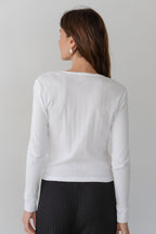 The Pointelle Long Sleeve